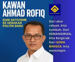 Ahmad Rofiq, Ketua Umum Partai Gema Bangsa