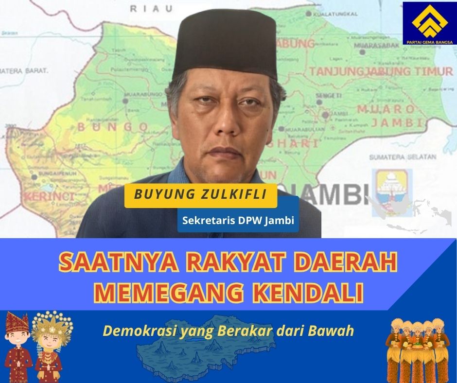 saatnya rakyat daerah memegang kendali