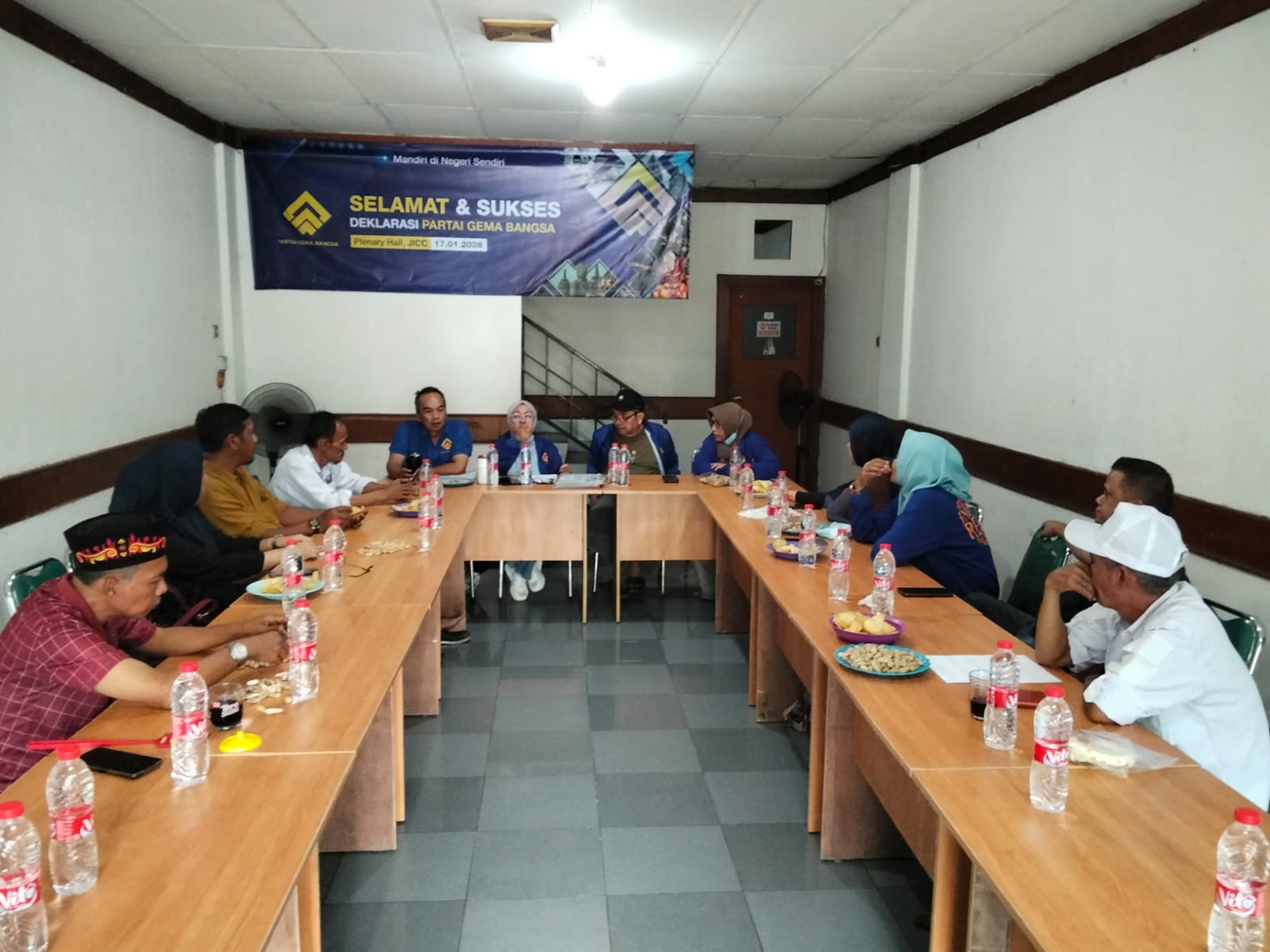 rapat koordinas DPW Partai Gema Bangsa Banten