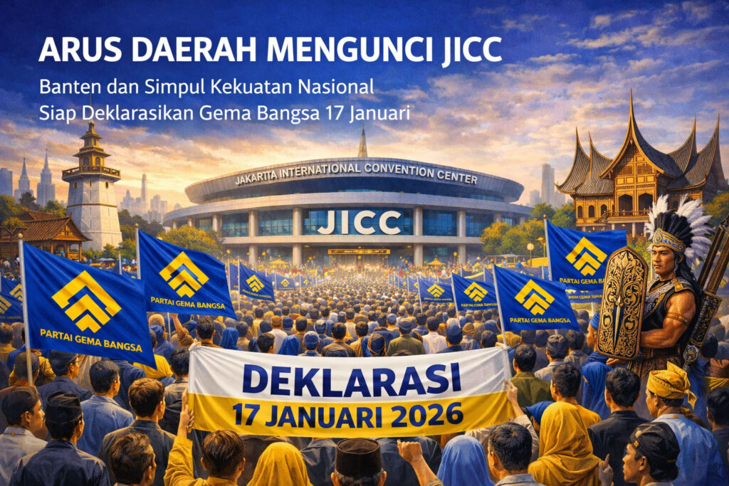 Gema Bangsa Banten ikut dukung Deklarasi Partai Gema Bangsa di JICC 17 Januari 2026