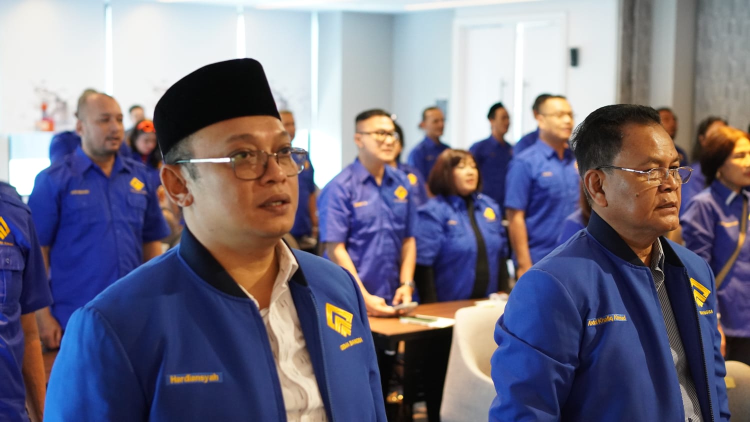 suasanan diskusi dan buka bersama