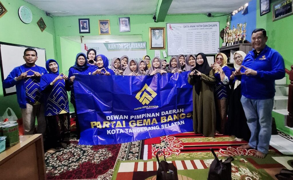 Abah Yus dan Babeh Doni Pimpin Aksi Berbagi Gema Bangsa Tangsel di Pamulang