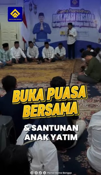Gema Bangsa gelar buka bersama anak yatim dan diskusi dengan Sudirman said