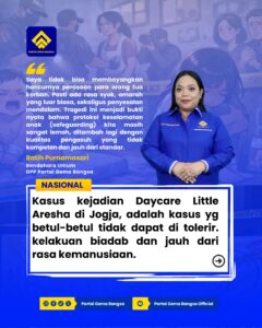 Gema Bangsa Desak Reformasi Daycare: Lindungi Masa Depan Anak!