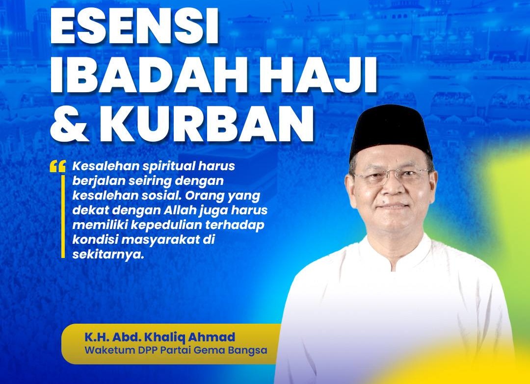 Ibadah haji dan kurban mengajarkan keikhlasan, pengorbanan, ketakwaan, serta kepedulian sosial sebagai wujud keimanan kepada Allah SWT.