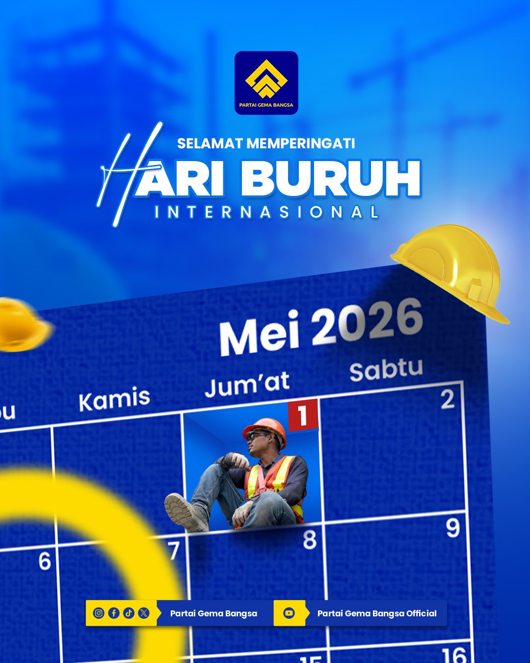 May Day 2026: Martabat Buruh sebagai Fondasi Keadilan dan Kedaulatan Bangsa
