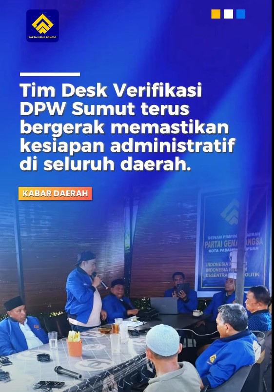 Gema Bangsa Sumut: Konsolidasi Desk Verifikasi Menuju 2029