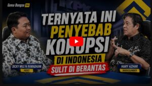 Akar penyebab korupsi di Indonesia bersama Hary Azhar di Gema Bangsa TV. Simak diskusi mendalam mengenai sistem, birokrasi, dan solusinya.