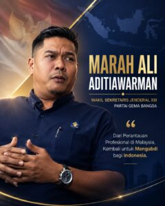 Dari kenyamanan hidup di luar negeri, Marah Ali kembali untuk membela rakyat. Perjalanan inspiratif dari perantauan menuju perjuangan politik