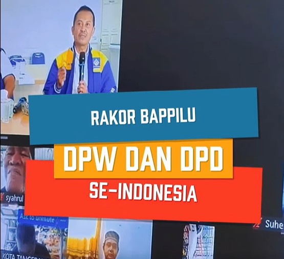 Bappilu DPP Partai Gema Bangsa gelar rapat koordinasi perdana bersama DPW dan DPD se-Indonesia. Perkuat strategi dan konsolidasi menuju kemenangan partai.