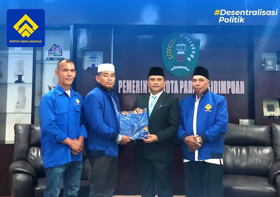 DPD Partai Gema Bangsa Padangsidimpuan Perkuat Sinergi dengan Wali Kota