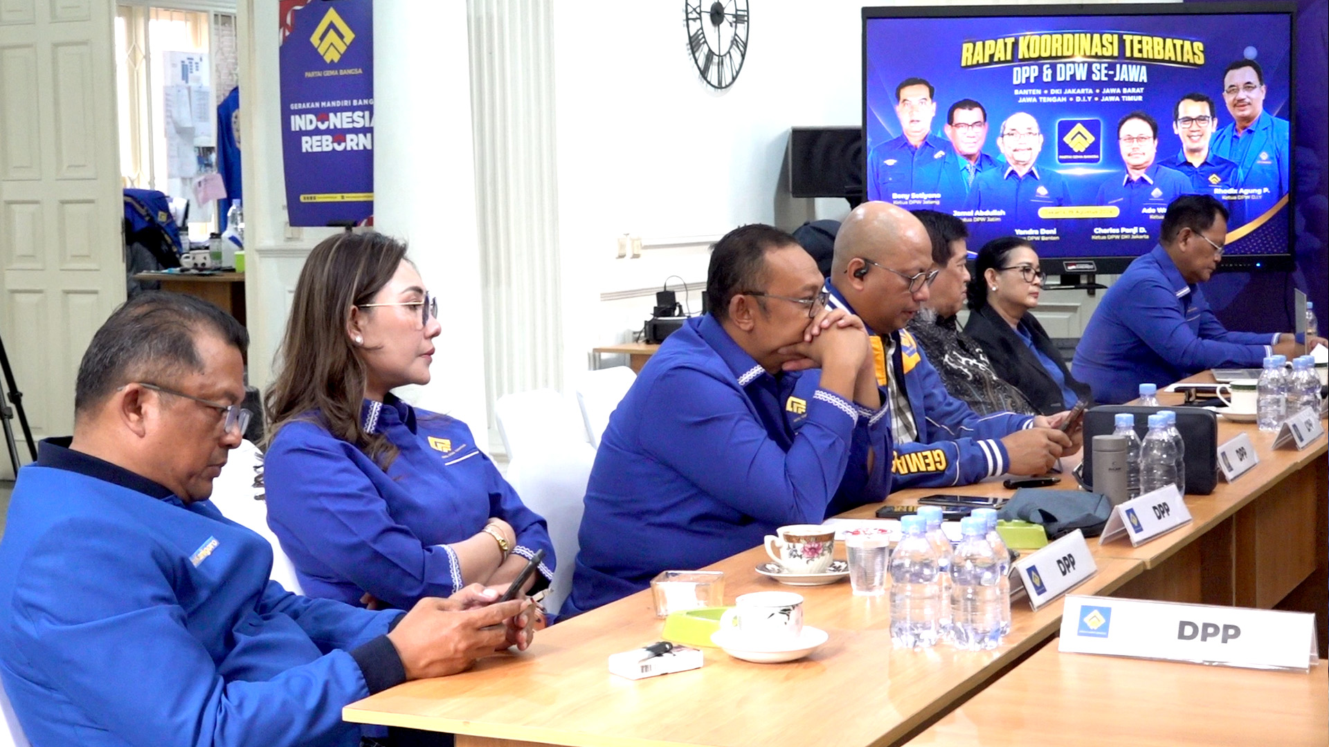 Suasana Rapat Koordinasi Terbatas DPP dan DPW Se-Jawa.