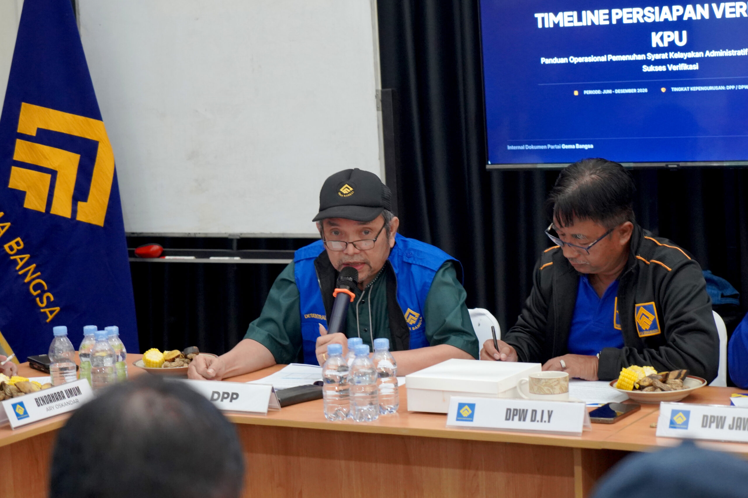 Ketua DPW Banten Yandra Doni menyatakan kesiapan struktural partai di Banten.