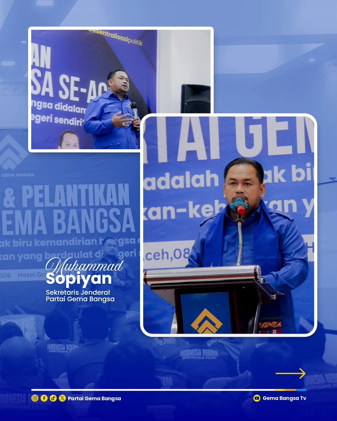 Rakorwil DPW Partai Gema Bangsa Aceh: Perkuat Mesin Politik 23 DPD Rakorwil Aceh 4