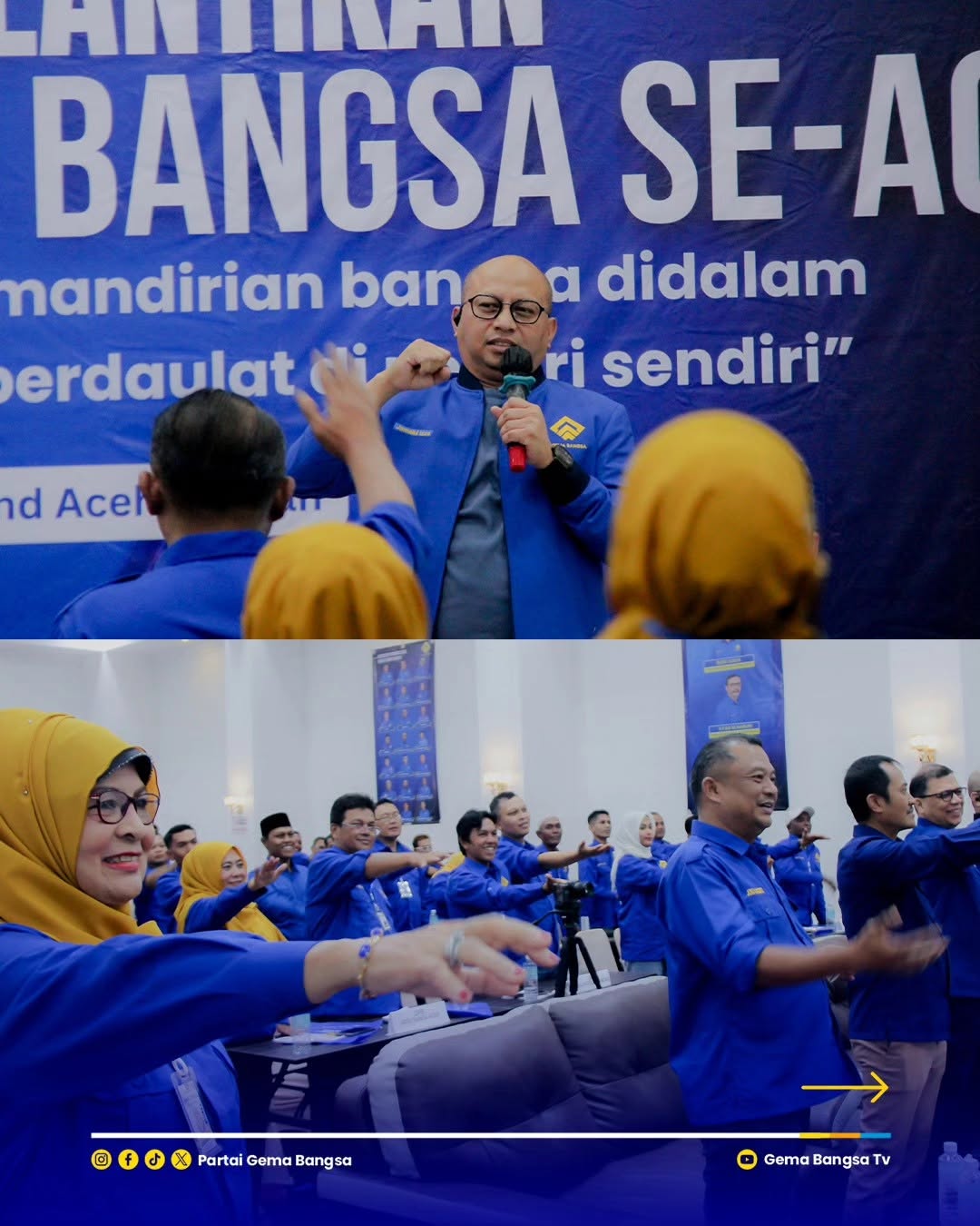 Rakorwil DPW Partai Gema Bangsa Aceh: Perkuat Mesin Politik 23 DPD