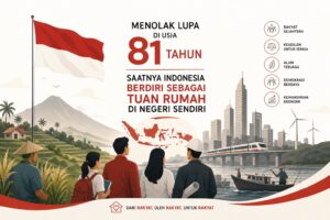 81 Tahun Indonesia Merdeka: Sudahkah Kita Benar-Benar Menjadi Tuan Rumah di Negeri Sendiri?