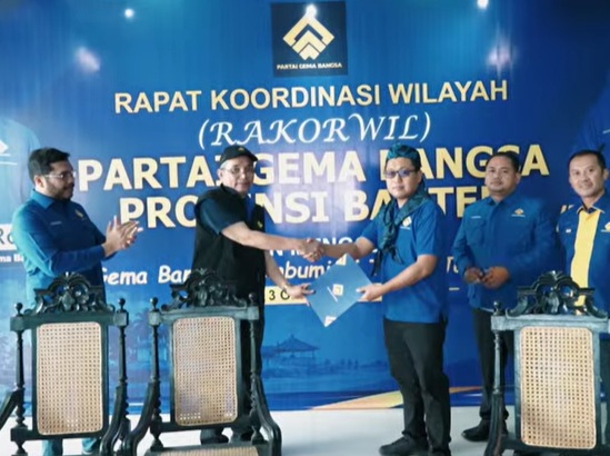 Konsolidasi DPW Partai Gema Bangsa Banten: DPP Serahkan Tongkat Estafet Kepemimpinan ke Ahmad Yani