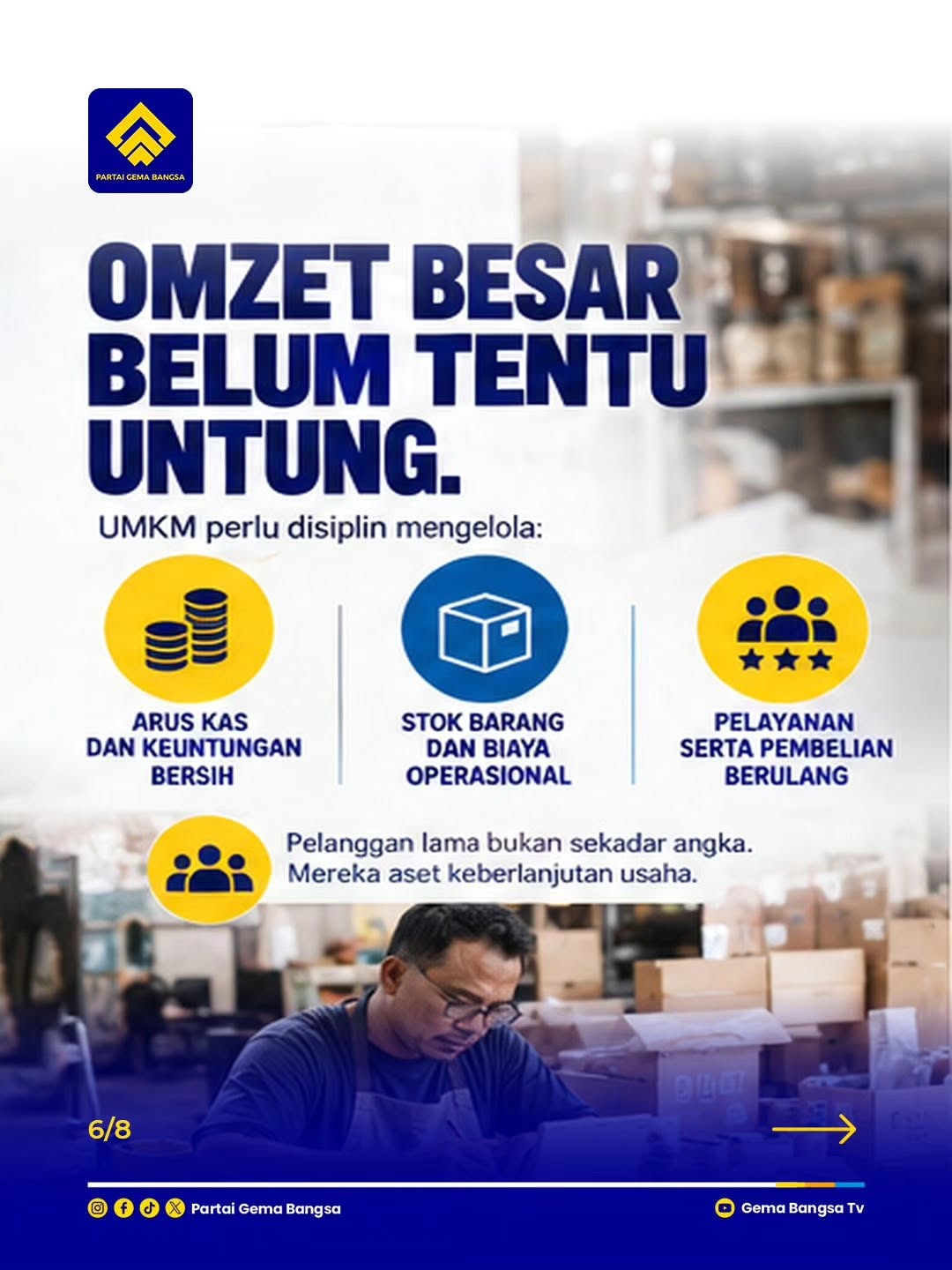 Omzet Besar Belum Tentu Untung